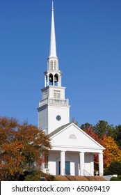 A Southern Baptist Church In Rural Surroundings.