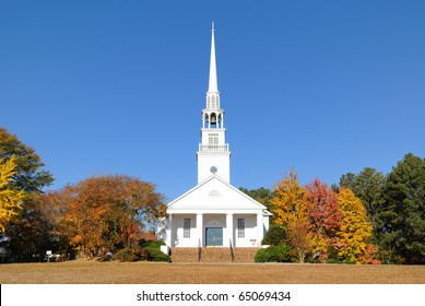 A Southern Baptist Church In Rural Surroundings.