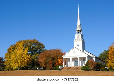 A Southern Baptist Church In Rural Surroundings.