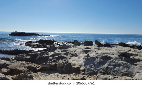 Southern Cali Beach Pic With Rocks