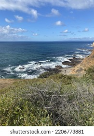 Southern California Coast Line In The Winter Sun