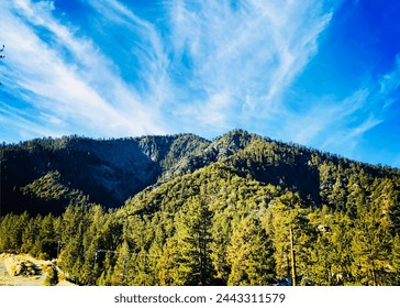 Southern face of Wright Mountain