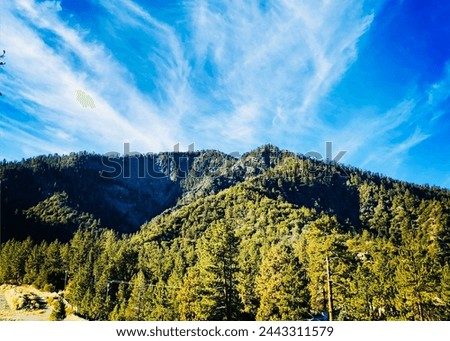 Southern face of Wright Mountain