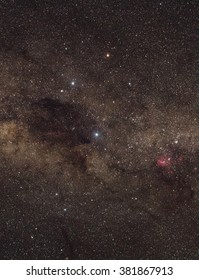 Southern Milky Way In Crux