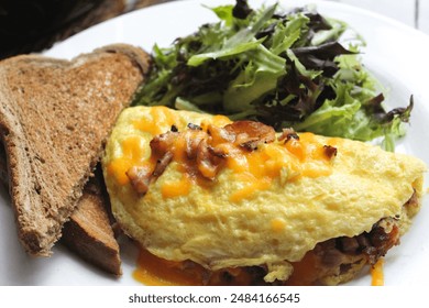 Southern style breakfast at a diner. - Powered by Shutterstock