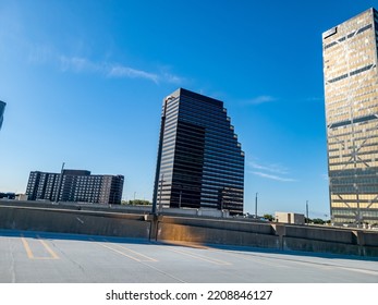 Southfield, MI, USA- September 30, 2022: View Of The Skyscrapers In Downtown Southfield, Michigan, An Edge City In The Suburbs Of Detroit, Michigan
