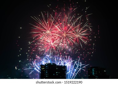 Southwark Park Fireworks, London November 2018