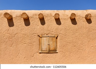 Southwestern Adobe Wall Background