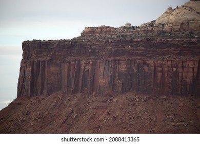 Southwestern Landscape With Mountains And Sky