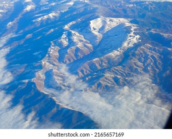 Southwestern Landscape From The Sky