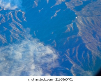 Southwestern Landscape As Viewed From The Sky