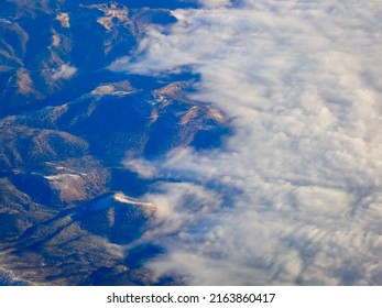 Southwestern Landscape As Viewed From The Sky