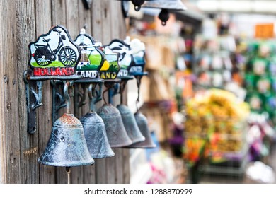 Souvenir Bell Amsterdam. Amsterdam Market. Bells