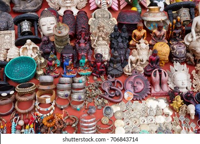 Souvenirs Jewelry Handicraft Flea Market Durbar Stock Photo (Edit Now) 706843714