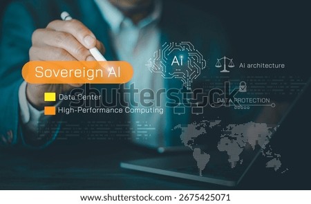 Sovereign AI, ability to control, develop, operate artificial intelligence technology physical infrastructure supercomputers data  AI models in accordance laws culture to maintain digital security  