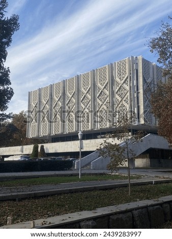 Soviet architecture; Modernism in Tashkent 