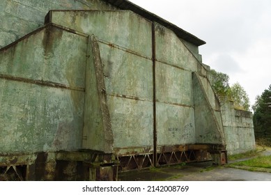 Soviet Era Cold War Concealed Military Aircraft Hangar, Czech Republic