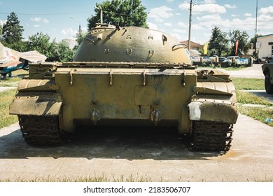 Soviet Medium Tank T-54, Rear View