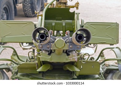 Soviet Towed 23 Mm Anti-aircraft Twin-barreled Autocannon