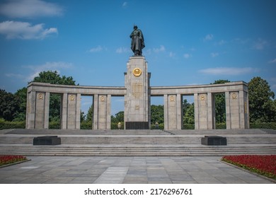 The Soviet War Memorial Commemorating The Killed World War II Soldiers Of The Red Army, Berlin, Germany