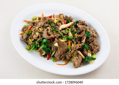 Soy Marinated Beef Called Bulgogi Korea Stock Photo 1728096040 ...