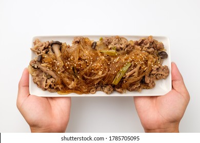 Soy Sauce Bulgogi On White Background