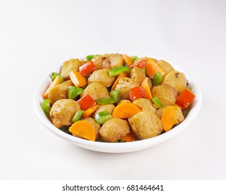 Soya Chunk Fry Is A Healthy Dish