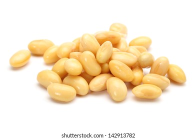 soybean isolated on white background