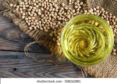 Soybean Oil, Soybean On Sacks 