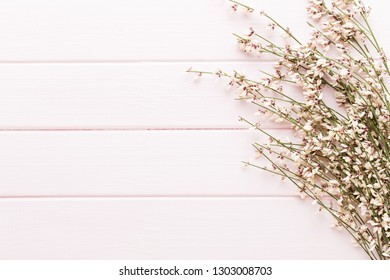 Spa background with a space for a text. Spa wellnes greeting card. aromatherapy theme , handmade cosmetic - Shutterstock ID 1303008703
