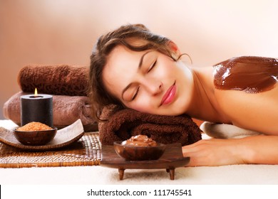 Spa Chocolate Mask. Luxury Spa Treatment . Dayspa - Powered by Shutterstock