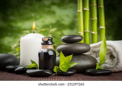 Spa Concept Zen Basalt Stones Massage Stock Photo (Edit Now) 231297265