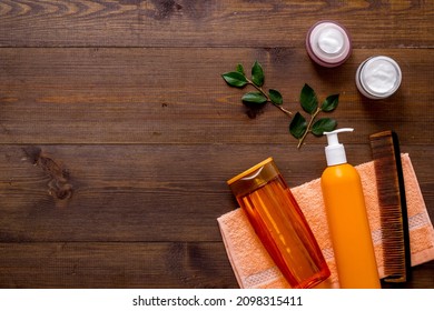 Spa cosmetic product set for hair care treatment - Shutterstock ID 2098315411