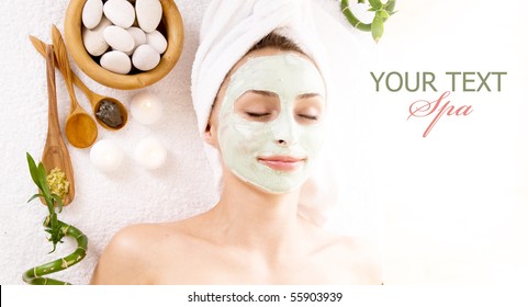 Spa Facial Mask.Dayspa