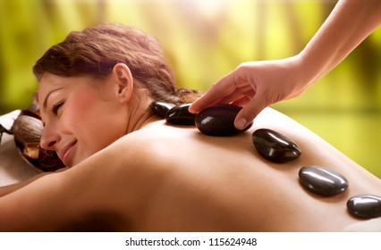 Spa Hot Stone Massage