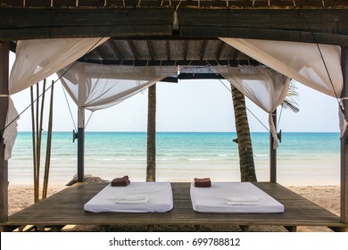 Spa Massage Room On The Beach In Thailand