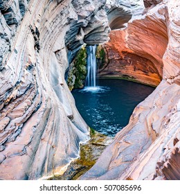 SPA Pool, Hamersley Gorge, Karijini National Park, Pilbara Region. Western Australia