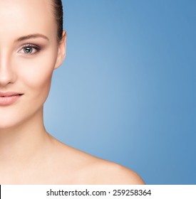 Spa portrait of a young and healthy woman 
