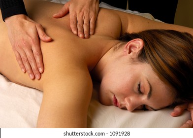 Spa Salon Full Body Massage Hands On