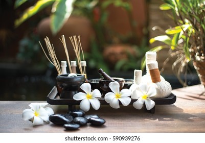 Spa Scrub Treatment And Massage, Thailand, Soft And Select Focus