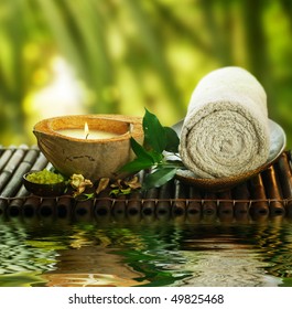 Spa Setting Outdoor