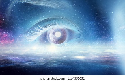 Space abstract backdrop