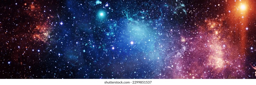 space background. explosion supernova. Bright Star Nebula. Distant galaxy. Abstract image.