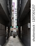 Space between buildings