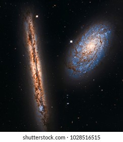 Space galaxy Background. Elements of this image furnished by NASA. Retouched image. 
