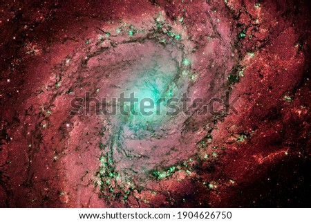 Space Galaxy Background, Supernova Core pulsar neutron star. Elements of this image furnished by NASA. 