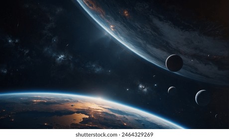 Space. Real look and 4K quality. - Powered by Shutterstock