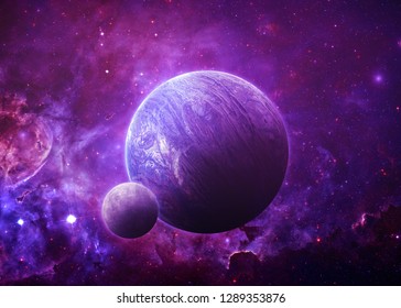 Space Scene - Elements of this Image Furnished by NASA