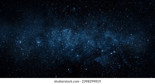 Space scene with stars in the galaxy. Panorama. Universe filled with stars, nebula and galaxy,. Elements of this image furnished by NASA - Powered by Shutterstock