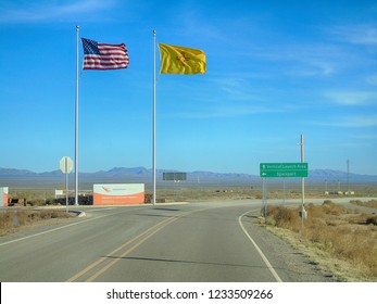     Spaceport America, New Mexico, USA, November 2017.